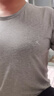 浪莎短袖背心男士薄款纯色运动弹力修身打底汗衫男 实拍图