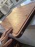 双枪乌金檀木整木菜板 百年龄砧板家用切菜案板抗菌实木菜板50*33*2.5 实拍图