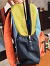 SHUKIKU儿童书包幼儿园背包防丢户外旅游防泼水超轻双肩包橙红S+码 实拍图