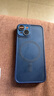 KEKLLE【肤感磁吸】适用iPhone14手机壳苹果14保护套磁吸无线充电磨砂防摔镜头全包软边保护套 宝蓝色 实拍图