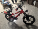 永久（FOREVER）儿童自行车3-6-10-12岁儿童单车男孩童车女童自行车 中国红 一体轮 后座版 16寸【适合身高105-135】 实拍图