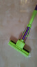 妙洁胶棉拖把27cm杆长120共2头滚轮式懒人家用一拖净免手洗海绵吸水 实拍图