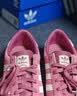 adidas「T头鞋」STADT经典时尚薄底运动板鞋男女阿迪达斯三叶草   浅粉/汉玉白/树脂黄 (推荐女生买小半码)   43 实拍图