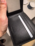 蔻驰（COACH）【品牌直供】男士短款折叠牛皮革钱包卡包黑色CR911情人节礼物 实拍图