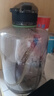 富光吨杯桶大容量塑料杯水杯Tritan刻度吸管运动户外水壶杯子2600ML 实拍图