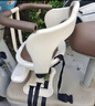 FGHGF电动车儿童座椅前置电瓶摩托车坐椅电车通用安全宝宝婴儿小孩坐凳 【米色加厚款】 安全坐垫+升降减震 8个月-3岁 实拍图