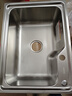 华帝（VATTI）304不锈钢水槽单槽拉丝不锈钢洗菜盆 厨房水槽洗碗盆-以旧换新 实拍图
