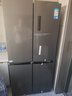 美的（Midea）471L十字门冰箱全空间养鲜抗菌净味一级能效风冷无霜双变频以旧换新BCD-471WSPZM(E)国家补贴 实拍图