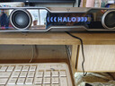 漫步者花再Halo SoundBar桌面音响音箱家用台式电脑游戏音响长条有线音箱蓝牙5.4RGB灯效破界黑高保真 实拍图