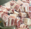 龙大肉食 带皮猪五花肉块2斤 冷冻五花酱卤肉烧烤 出口日本级 红烧肉食材  实拍图