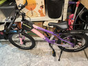 永久（FOREVER）儿童山地车儿童自行车儿童山地自行车6到12岁小学生新款变速单车 标配粉紫|单速+辐条轮+后座+车灯 20寸|身高130-160cm 实拍图