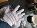 Golmud 防静电手套 无尘条纹防滑 装机作业 自动绣线10双GM605 实拍图