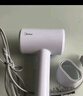 美的（Midea）1亿负离子电吹风 护发不伤发吹风机 大功率快干家用吹风筒 FJ208-极地白1800W  新年礼物 生日礼物 实拍图