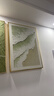 好久不见现代简约客厅装饰画奶油清新绿植三联组合壁画沙发背景墙挂画 实拍图