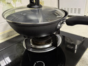 炊大皇铸铁炒锅无涂层铁锅平底炒菜锅30cm氮化防锈不挑灶典精DJ30ZT-S 实拍图