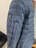 鸭鸭（YAYA）冬装轻薄羽绒服男立领修身轻型短款保暖运动外套KLZ 滑铁卢蓝色 2XL /185 实拍图