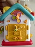 活石忙碌屋蒙氏早教玩具1-3岁儿童六面体益智玩具宝宝生日礼物一周岁 35cm大尺寸【赠充电装+10音乐方向盘+啄木鸟+彩盒】 球忙碌板儿童婴儿玩具幼儿0-6个月百宝箱周岁礼物百天 实拍图