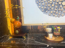 赟娅中式客厅玄关陶瓷富贵青松葫芦摆件家居办公室工艺装饰品乔迁礼物 福禄双全如意葫芦【礼盒】木底座 实拍图