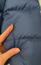 保姆鹅  【风墙】儿童羽绒服宝宝中长款护脸加厚外套保暖童装[NG2664] 藏蓝 140 实拍图