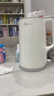 美的（Midea）电水壶热水壶电热水壶304不锈钢无缝内胆双层防烫1.7L大容量1800W烧水壶智能断电SHJ1721 实拍图