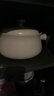 小熊（Bear）砂锅 白墩墩煲汤锅耐高温不开裂 4.5L大沙锅 宽口炖锅陶瓷锅 实拍图