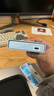 蓝硕 TYPE-C移动硬盘盒USB3.1全金属2.5英寸 SSD固态机械盒子 高速散热 U23QC（15）【Type-C超厚款】配二合一线 笔记本外置硬盘壳读取器 实拍图