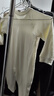 爱宝适婴儿连体衣春秋冬纯棉宝宝哈衣爬服新生儿衣服睡衣黄色90cm  T142 实拍图