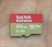 闪迪（SanDisk）512GB TF(MicroSD)内存卡 4K极速金卡A2 V30 U3行车记录仪 运动相机无人机 监控存储卡 读190MB/s 实拍图