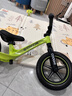 酷骑儿童平衡车1-7岁滑步车12寸镁合金车身实心轮S3Pro酷骑绿 酷奇 实拍图