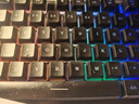 前行者GX 87键真机械手感游戏键盘鼠标套装有线静音薄膜键鼠台式电脑网吧笔记本办公背光USB外接外设 黑色-彩虹光键盘【加厚升级版】 实拍图