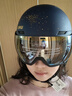 优维斯（UVEX）wanted visor雪镜一体式滑雪头盔 德国进口全地形单双板滑雪盔 【女版】哑光极地闪金 S2 54-58cm【晒图有礼】 实拍图