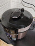 美的（Midea）电压力锅电高压锅家用6L大容量多功能电饭煲5L高压电饭锅不粘双胆智能煮饭煲汤一键排气4-5人用 【高效速热】一键排气 5L 一锅双胆 实拍图