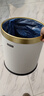 飞达三和无盖垃圾桶12L白色轻奢高档双桶设计家用客厅卧室厨房办公室厕所 实拍图