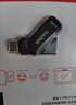 闪迪（SanDisk）128GB USB3.2 U盘 CZ550黑色 读速100MB/s 安全加密 数据恢复 学习办公电脑车载 高速大容量优盘 实拍图