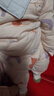 童泰婴儿连体衣夹棉冬季新生宝宝棉衣服保暖加厚哈衣爬服外出抱衣 萌咔小宝（偏开款） 73cm 实拍图