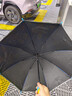 葆氏儿童雨伞男童遮阳伞幼儿园学生反光条长直柄卡通黑胶伞晴雨伞蓝色 实拍图