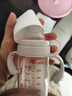 爱得利（evorie）奶瓶 带手柄带重力球宽口径宝宝Tritan奶瓶300ml灰（6个月+） 实拍图