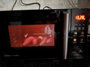 美的（Midea）微碳微波炉烤箱一体机900w微波1000w烧烤平板光波速热23L容量变频臻彩荧幕 （C32） 实拍图
