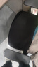 得力（deli）4900S 人体工学靠背办公椅/电脑椅/职员椅 可升降转椅舒棉坐垫 灰 实拍图