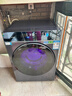 海尔滚筒洗衣机全自动带烘干10KG 新品上市 PTC智烘 超薄平嵌 羊毛绿标 商场同款XQG100-PBLEU78A7U1 实拍图