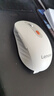 联想（Lenovo） 无线蓝牙双模充电鼠标 蓝牙5.0/3.0 便携办公鼠标人体工学设计 Howard樱花白充电版 实拍图