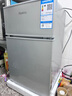 荣事达（Royalstar）小冰箱小型家用出租房双门一级能效宿舍冷藏冷冻两用节能电冰箱 38A122【一级能效】【三天不到1度电】银 实拍图