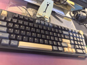 京东京造JZ990Pro三模无线蓝牙有线办公游戏键盘电竞PBT键帽RGB送男友独立数字区续航外设机械键盘鎏金黑 实拍图