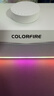 COLORFIRE七彩虹蓝牙5.3电脑音响音箱桌面电竞游戏RGB灯效台式机笔记本主机usb超重低音炮圣诞礼物CF100白色 实拍图