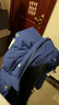 斐乐（FILA） 羽绒服男装冬季保暖连帽运动休闲长袖加厚外套开衫男装上衣 深钴蓝-BU L 175/96A 实拍图