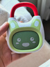 火火兔儿童故事机火火兔口袋机早教机学习机宝宝启蒙婴幼儿男孩女孩玩具 K1 新生绿（0岁+）配背带挂环4G 实拍图