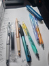 晨光（M&G）文具优品按动中性笔黑色0.5mm ST头书写套装中性笔2支+黑色替芯2支学生书写考试办公必备HAGP2698 实拍图