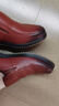 老人头（LAORENTOU）皮鞋男士头层牛皮牛筋底耐磨商务休闲爸爸鞋 510907119 棕 40  实拍图