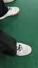 薰风（KUMPOO）星云D16羽毛球鞋 透气百搭防滑减震熏风入门进阶男女同款运动鞋 掠影D21 白黑色 42 实拍图