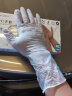 乌斯京（WOLSGIN）一次性手套加长食品级家务手套洗碗厨房防水手套12寸加长PVC手套 100只/盒 M中码 实拍图